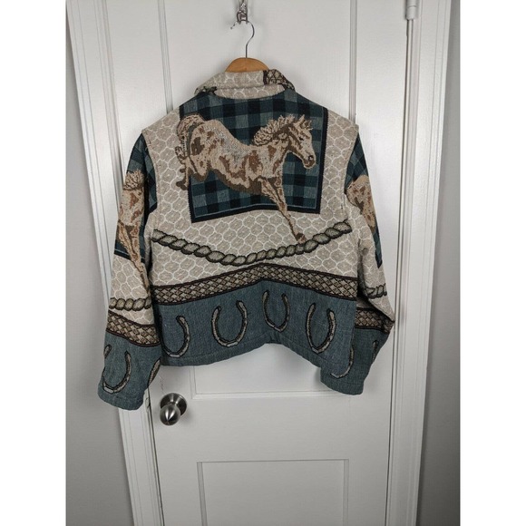 Don't Mess With Texas Tweed Horse Jacket - Picture 5 of 5